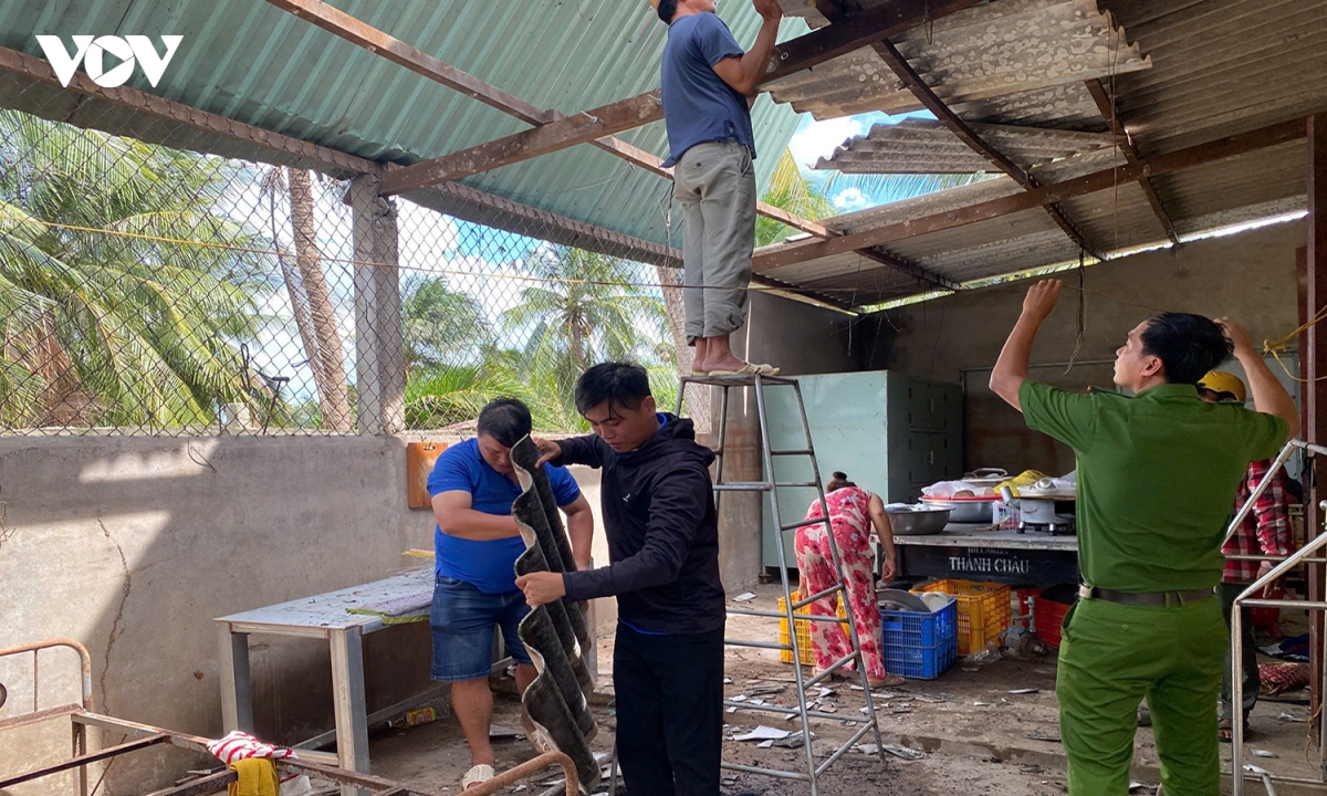 giong loc o Dong thap gay thiet hai 46 can nha, mot nguoi tu vong hinh anh 1