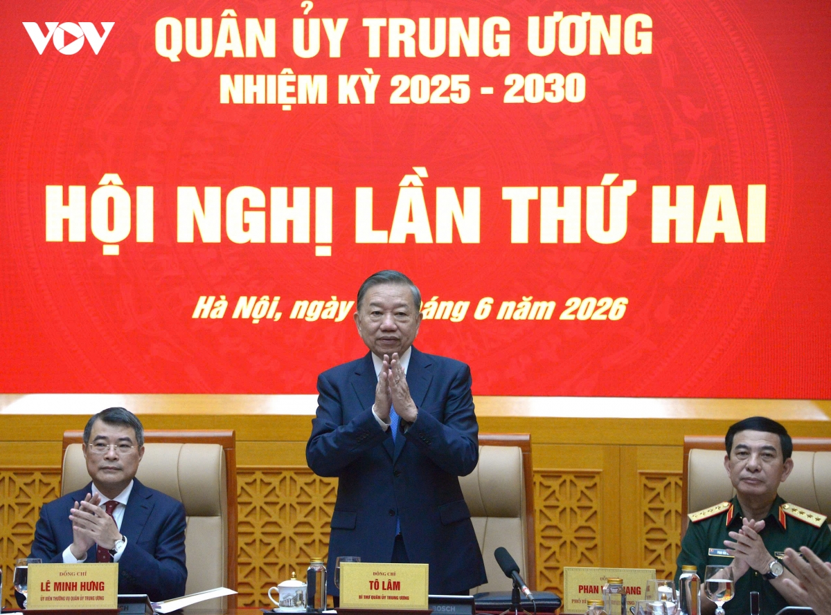 tong bi thu, chu tich nuoc to lam du hoi nghi quan uy trung uong hinh anh 2