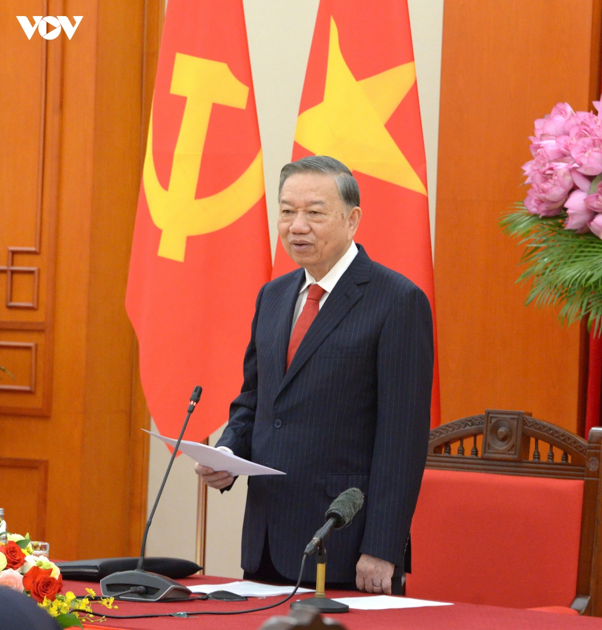 tong bi thu, chu tich nuoc to lam lam viec voi hoi dong ly luan trung uong hinh anh 3
