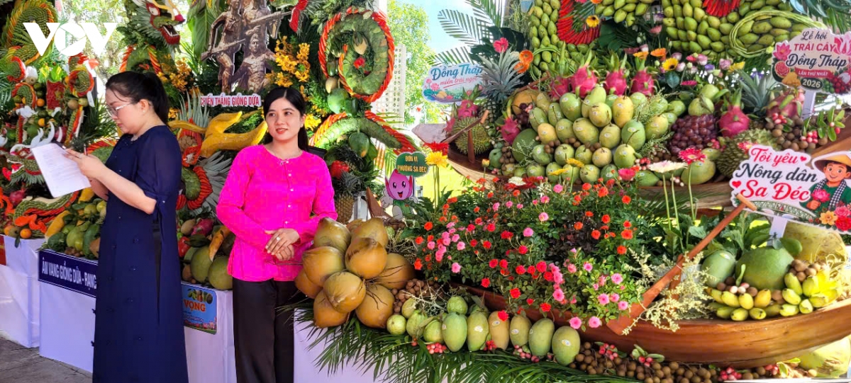 Dong thap hoi tu nhieu loai trai cay dac san tru danh cua vung dat phuong nam hinh anh 3