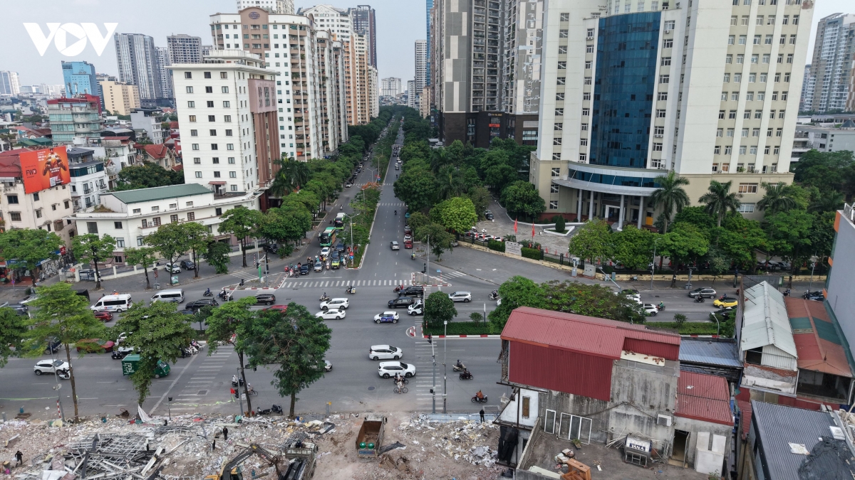 tien do giai phong mat bang va thi cong vanh dai 2,5 tai ha noi hien ra sao hinh anh 4