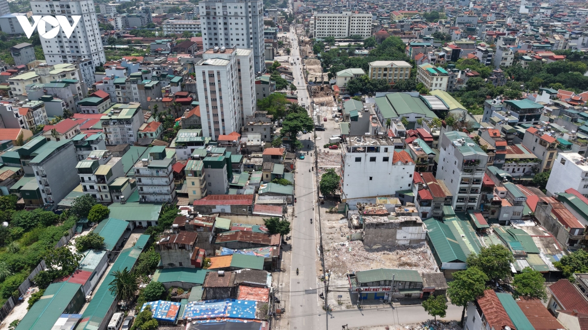 tien do giai phong mat bang va thi cong vanh dai 2,5 tai ha noi hien ra sao hinh anh 14