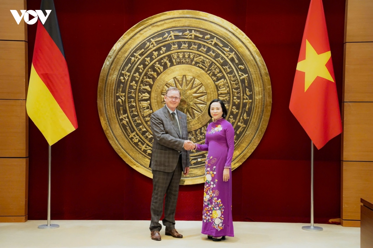 Phó Chủ tịch Quốc hội Nguyễn Thị Thanh hội đàm Phó Chủ tịch Quốc hội CHLB Đức