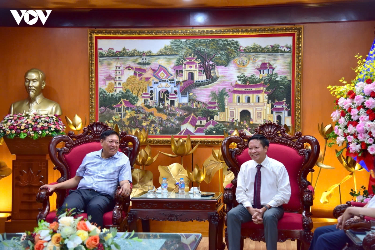 nhieu co quan, bo nganh chuc mung vov nhan ngay bao chi cach mang viet nam hinh anh 5