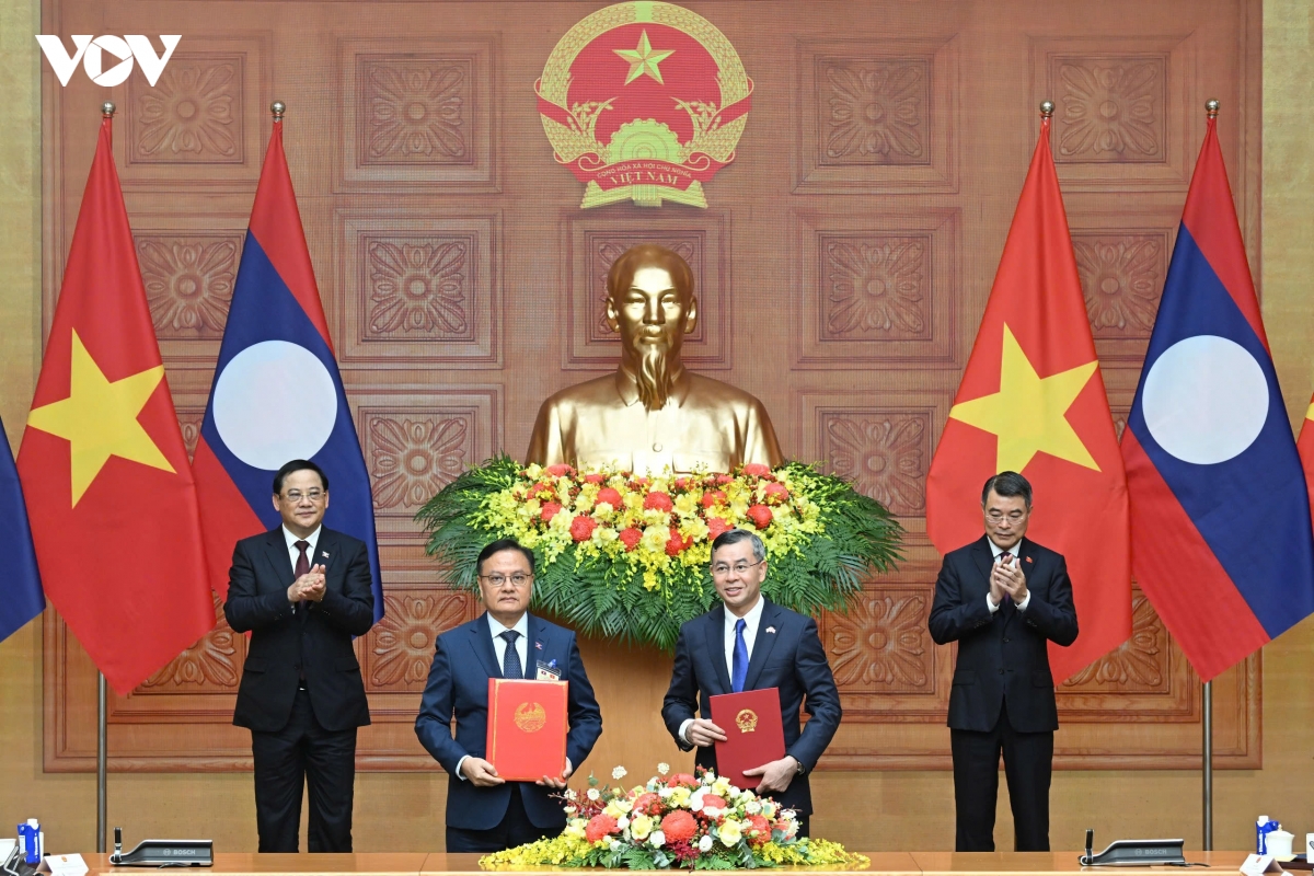 Anh thu tuong le minh hung chu tri le don chinh thuc thu tuong lao hinh anh 13