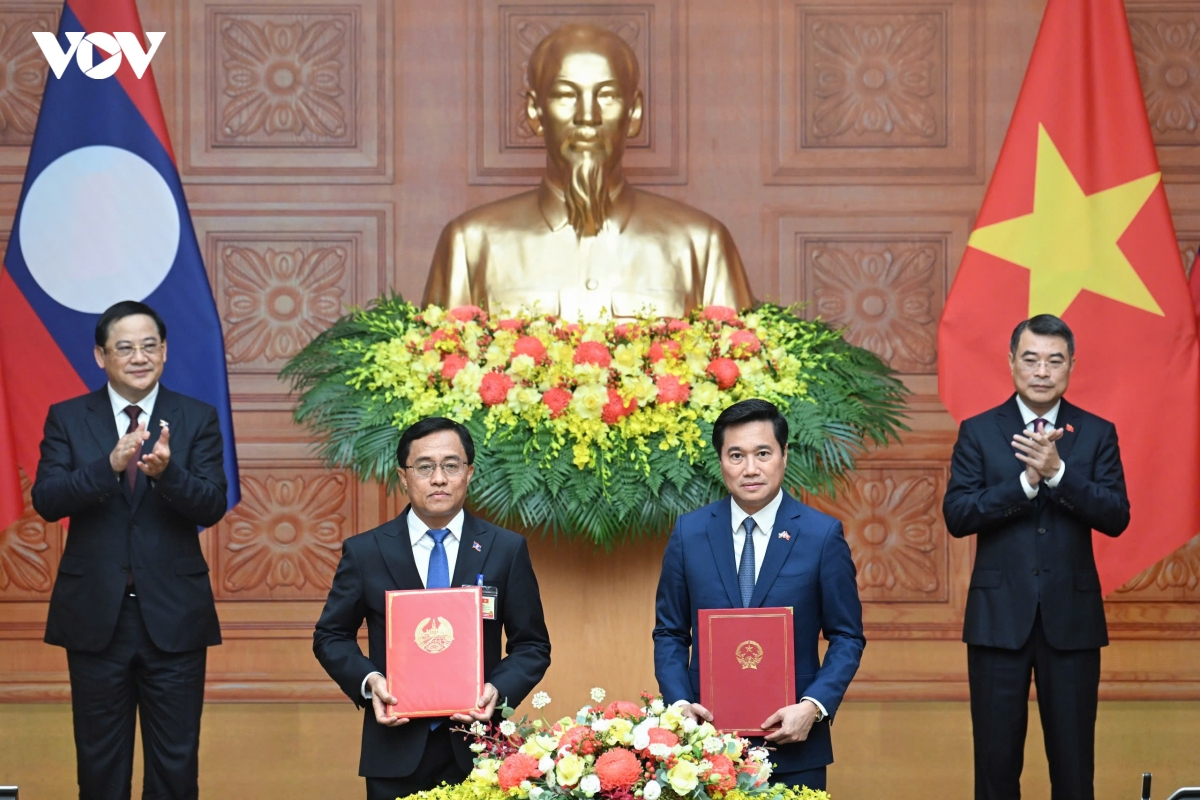 Anh thu tuong le minh hung chu tri le don chinh thuc thu tuong lao hinh anh 12