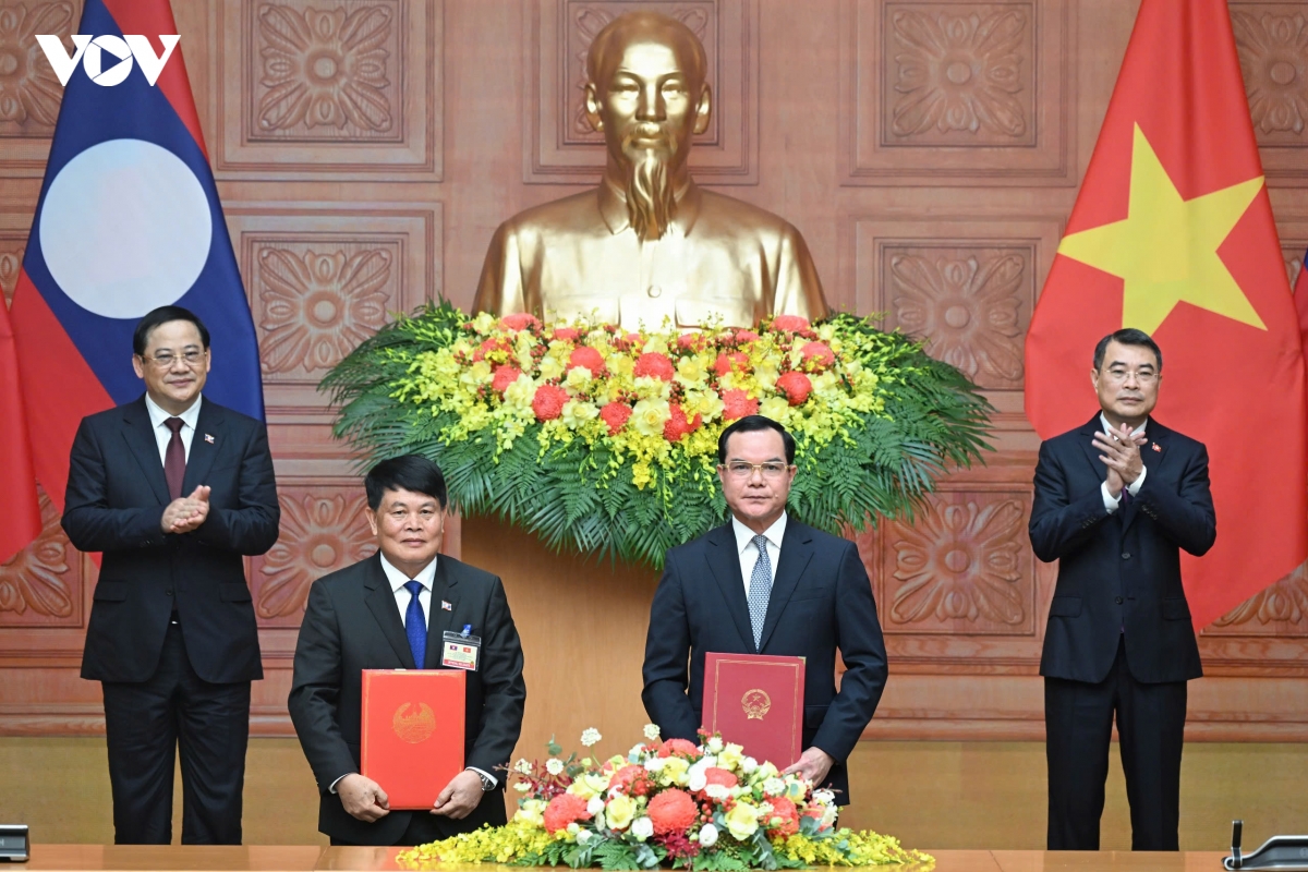 Anh thu tuong le minh hung chu tri le don chinh thuc thu tuong lao hinh anh 11