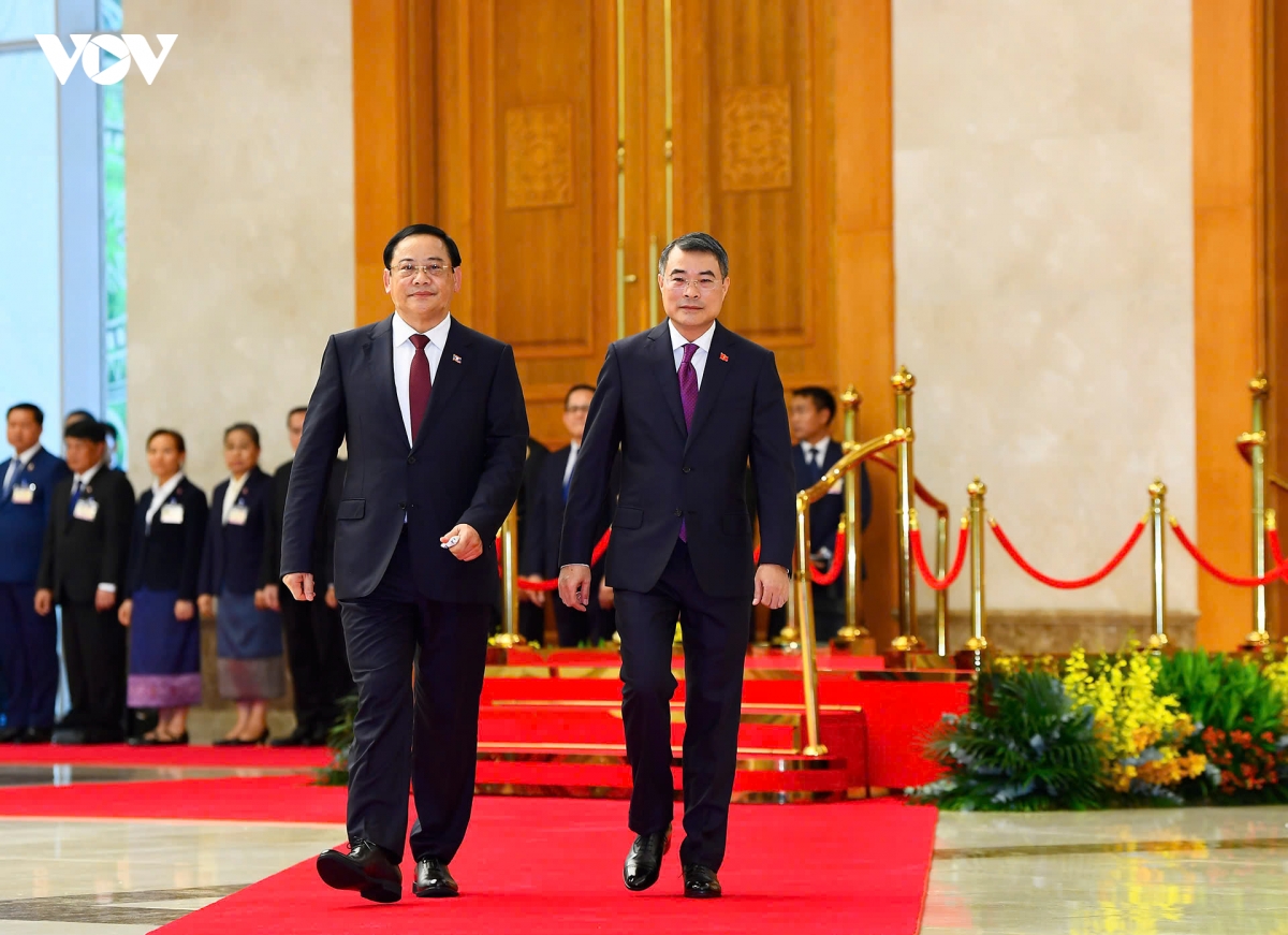Anh thu tuong le minh hung chu tri le don chinh thuc thu tuong lao hinh anh 4