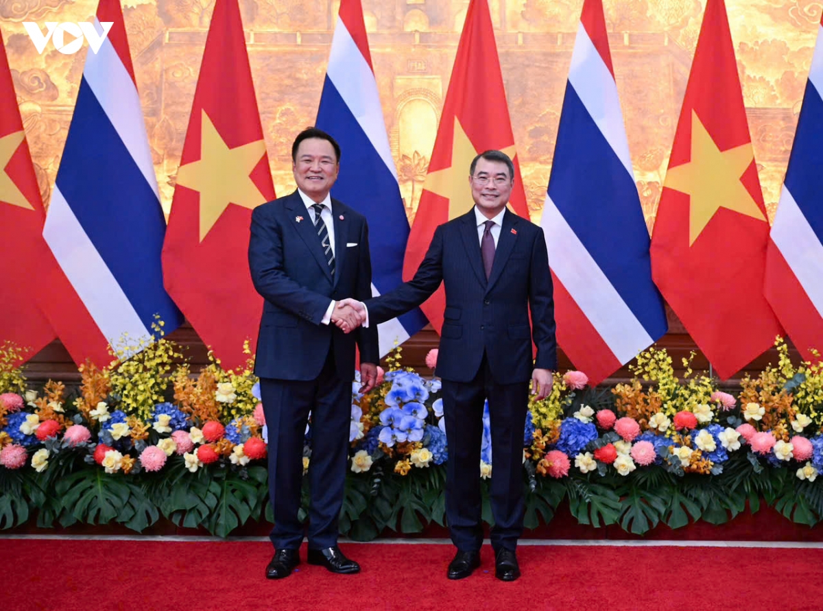 thu tuong le minh hung chu tri le don thu tuong thai lan tham chinh thuc viet nam hinh anh 2