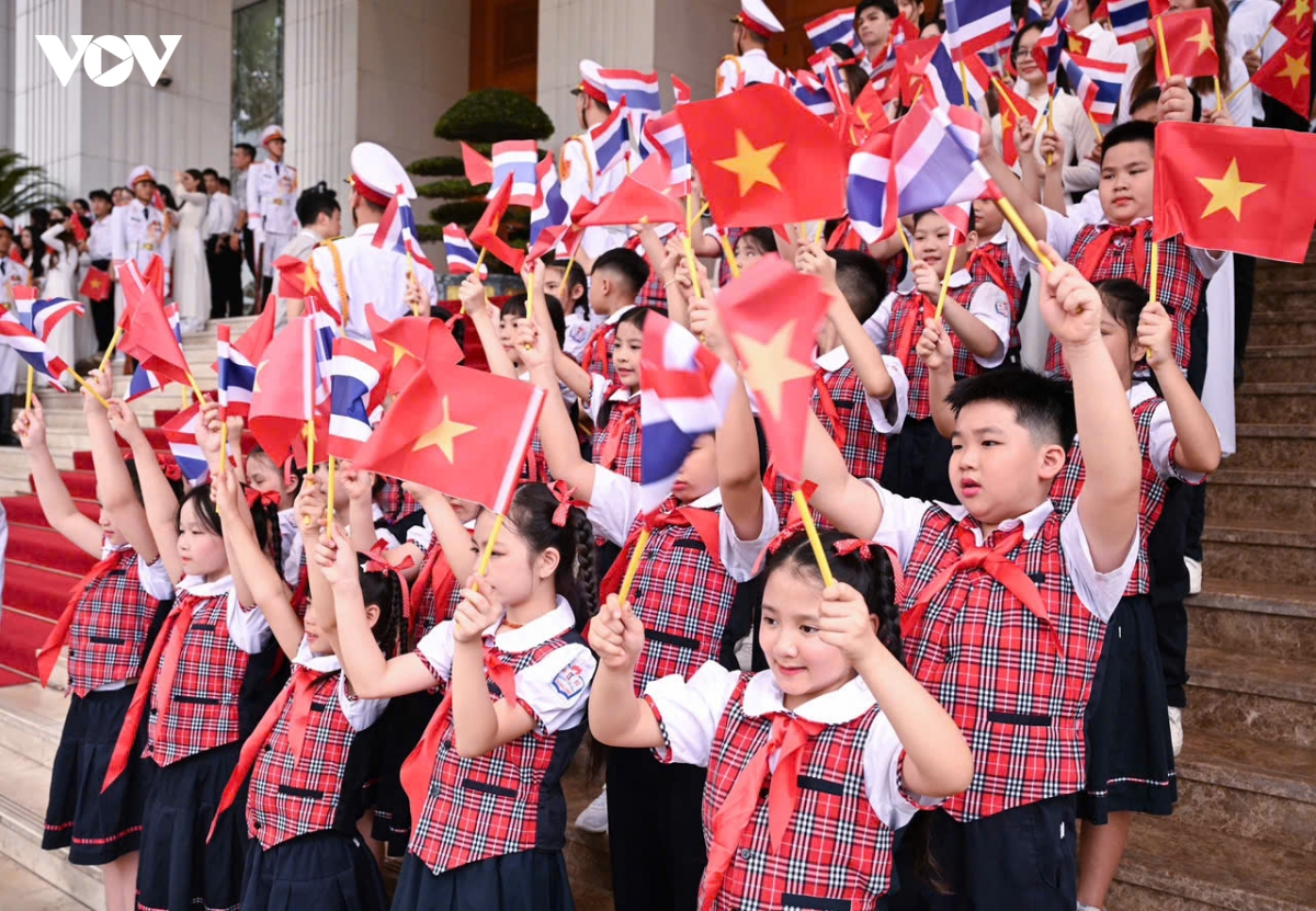 thu tuong le minh hung chu tri le don thu tuong thai lan tham chinh thuc viet nam hinh anh 3