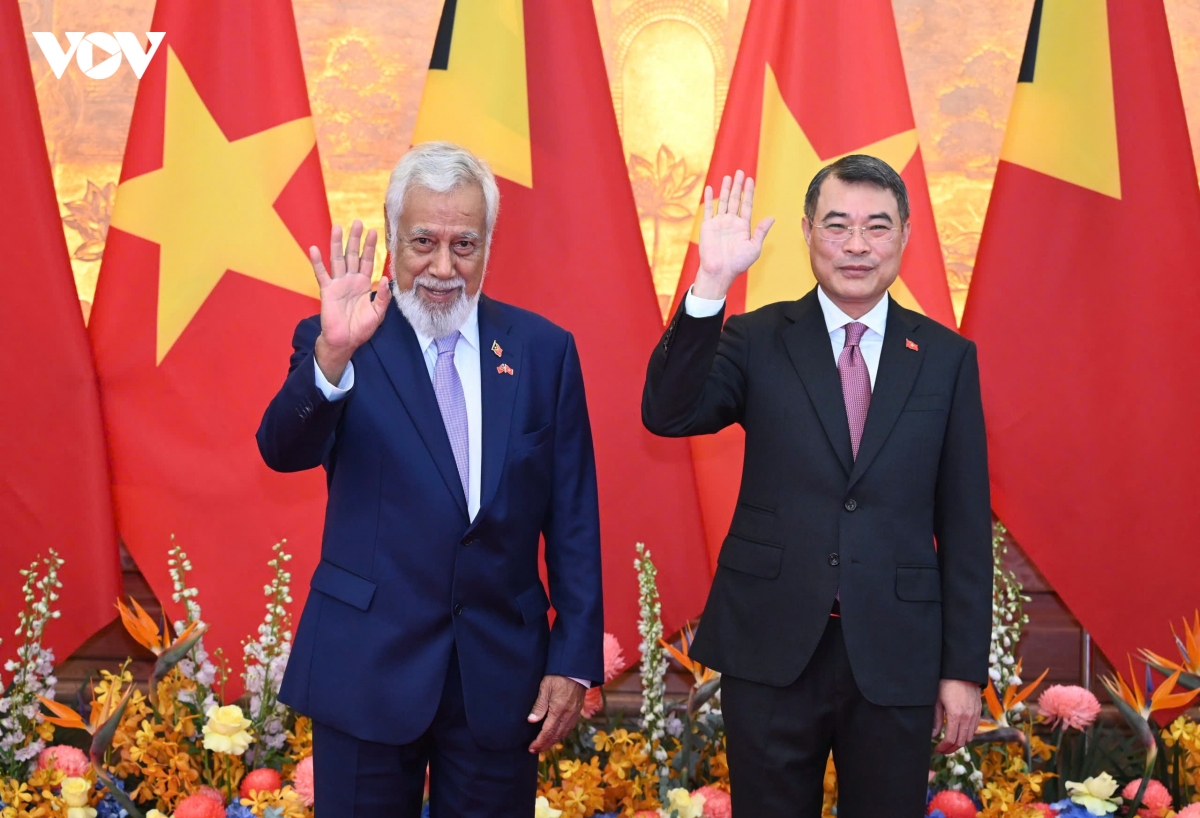 thu tuong chinh phu le minh hung hoi dam voi thu tuong timor-leste hinh anh 1
