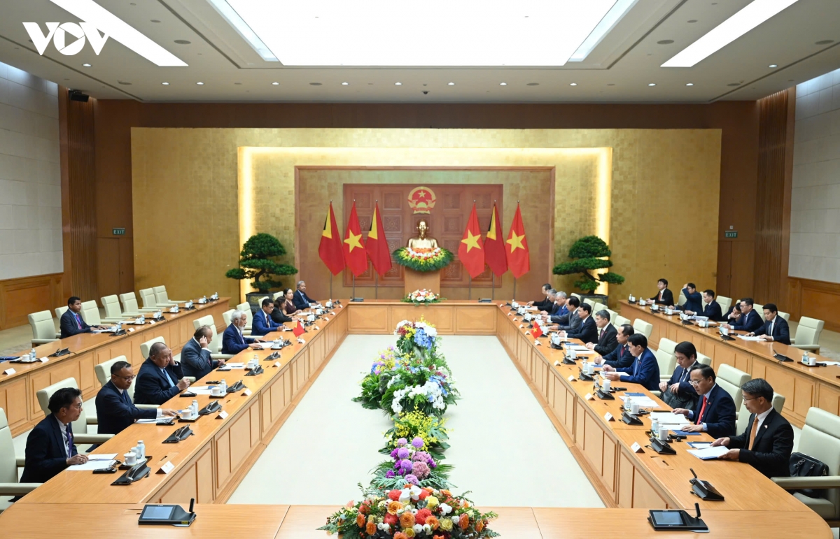 thu tuong chinh phu le minh hung hoi dam voi thu tuong timor-leste hinh anh 2