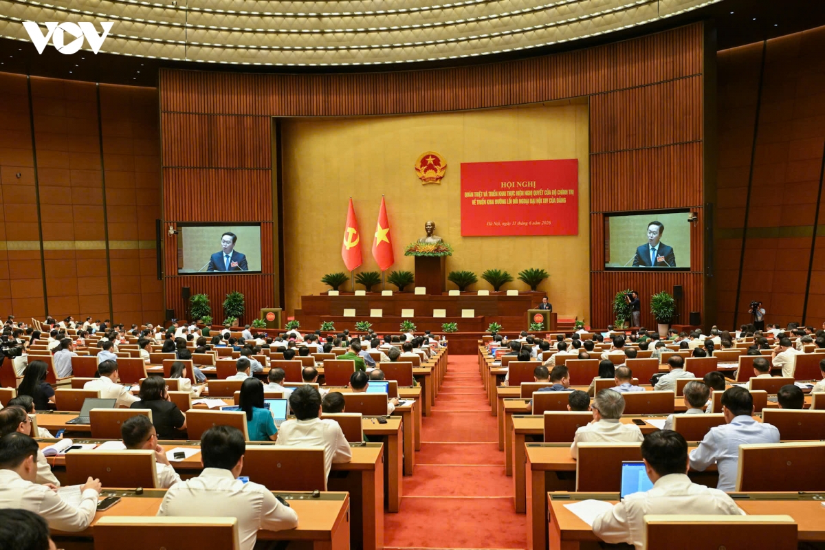 phat bieu cua tong bi thu, chu tich nuoc tai hoi nghi quan triet duong loi doi ngoai hinh anh 2