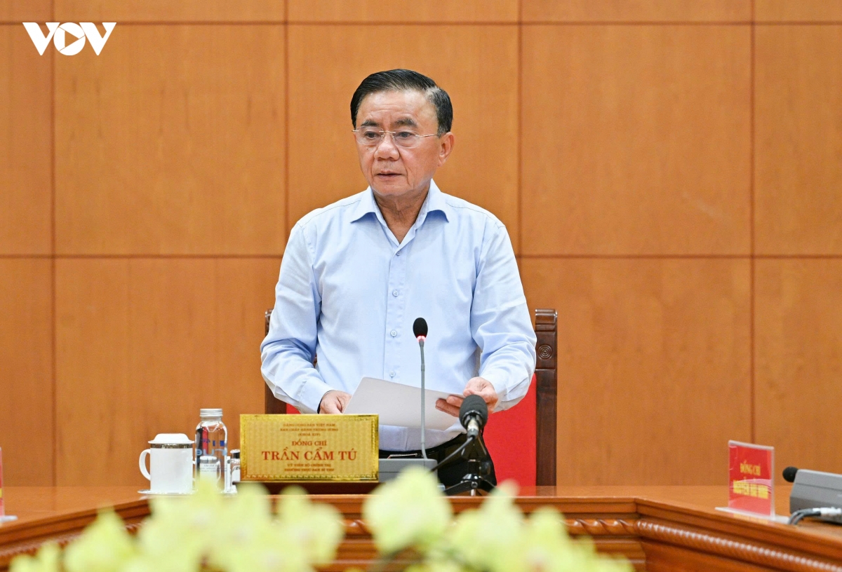 Thường trực Ban Bí thư họp với Văn phòng Trung ương Đảng về dự án trọng điểm