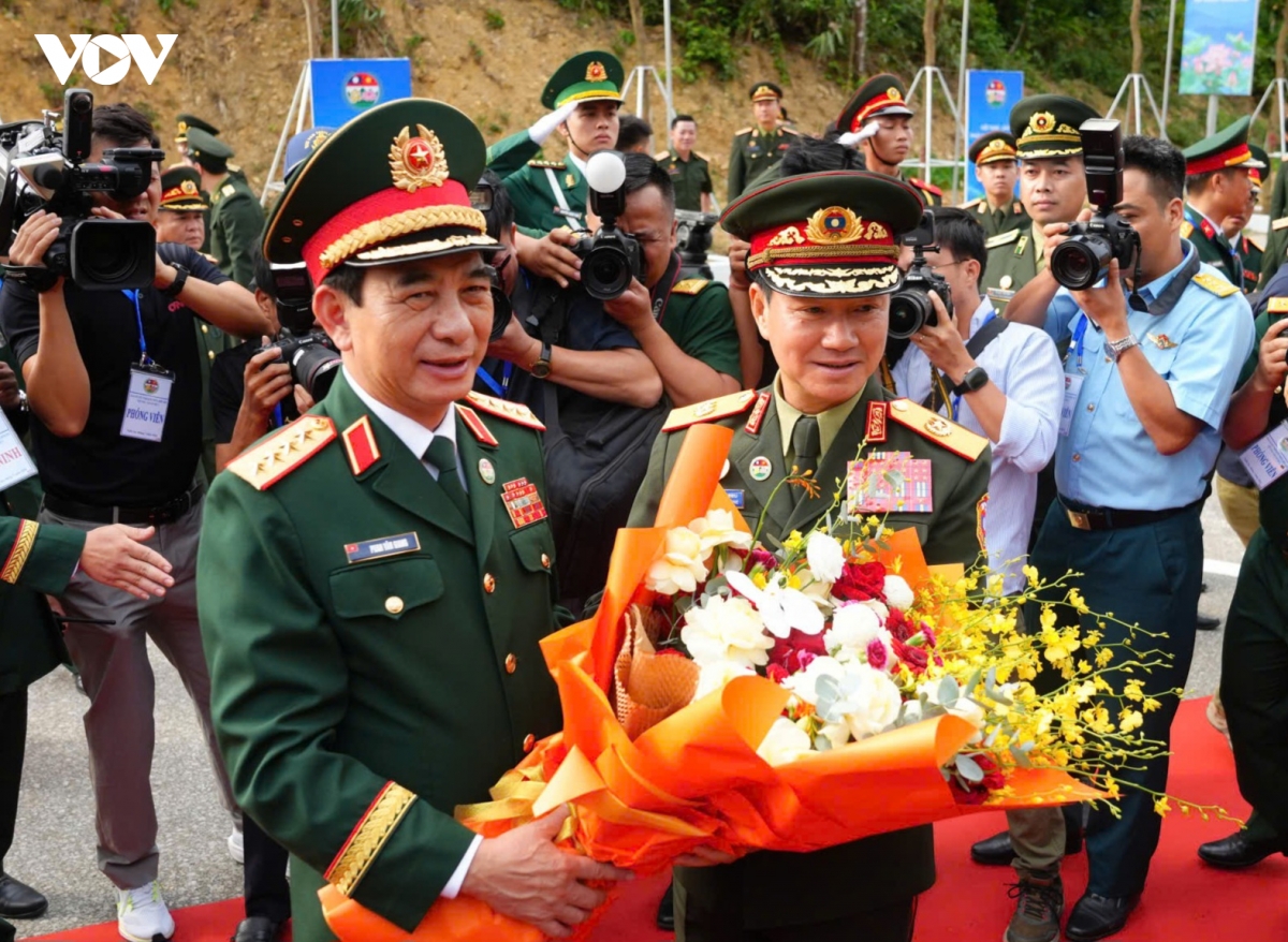 Toàn cảnh Giao lưu hữu nghị Quốc phòng biên giới Việt Nam - Lào lần thứ 3 năm 2026