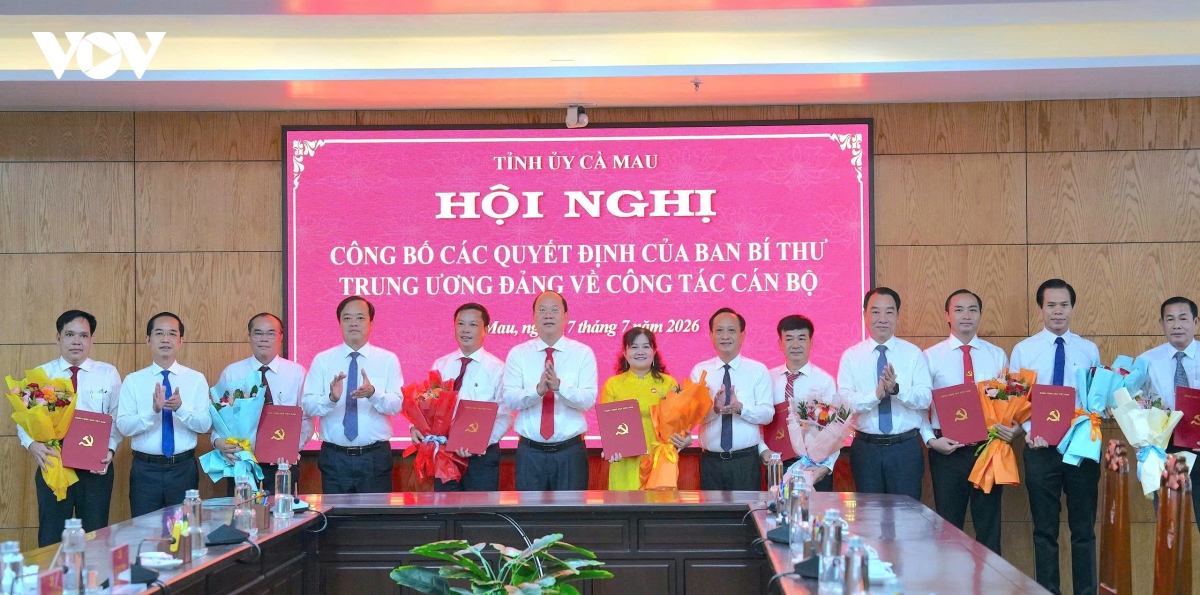 ca mau ban bi thu chi dinh 9 nhan su tham gia ban chap hanh Dang bo tinh hinh anh 1