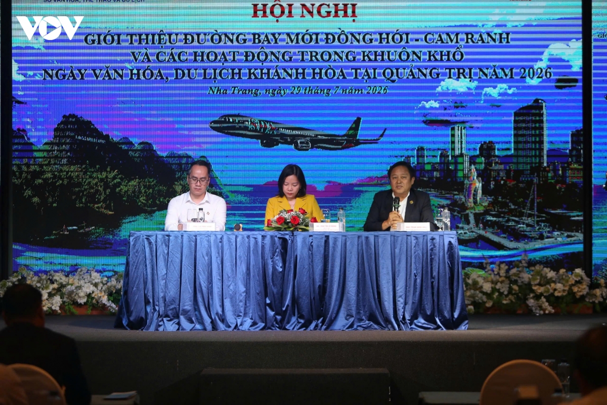mo duong bay Dong hoi - cam ranh, tang ket noi du lich quang tri - khanh hoa hinh anh 1