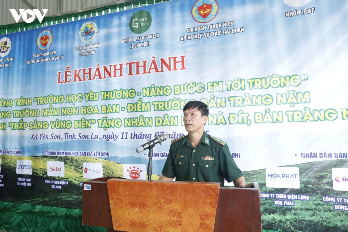khanh thanh truong hoc va cong trinh thap sang vung bien o son la hinh anh 2