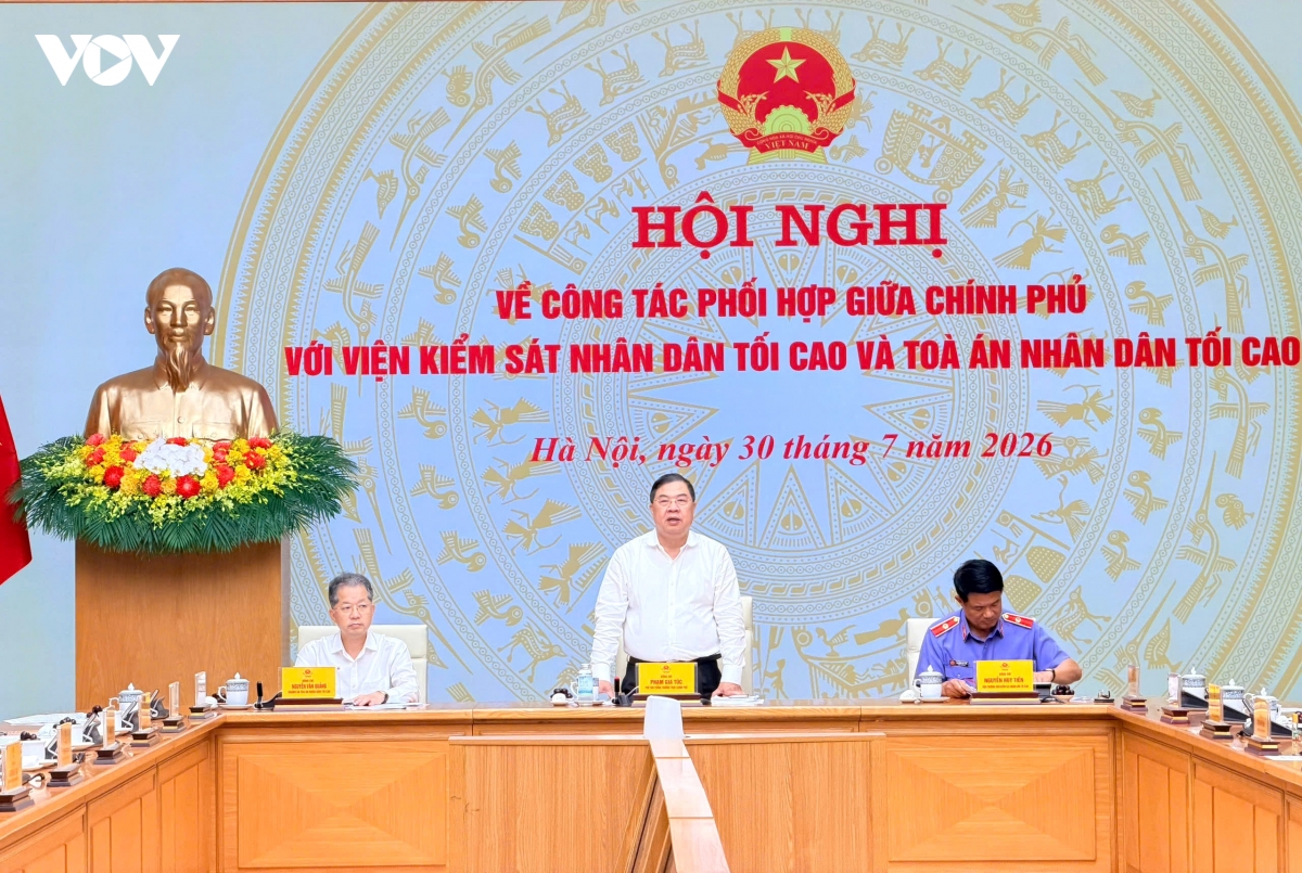 chinh phu phoi hop chat che voi toa an, vien kiem sat thuc hien nhiem vu tu phap hinh anh 1