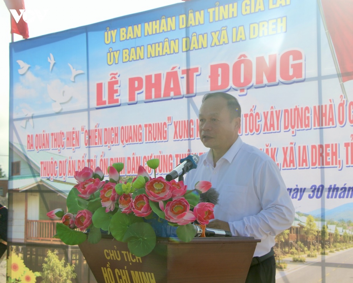 gia lai trien khai chien dich quang trung xay dung nha o cho nguoi dan vung thien tai hinh anh 2
