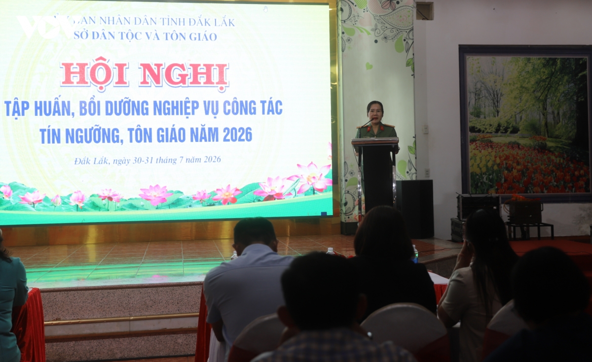 Dak lak nang cao nang luc quan ly nha nuoc ve tin nguong, ton giao o co so hinh anh 2