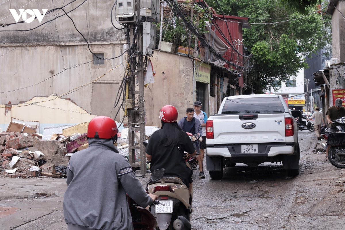 phuong cau giay tien hanh giai toa con ngo kho nhat ha noi hinh anh 3