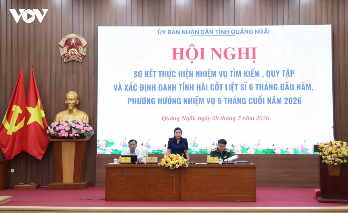 quang ngai huy dong nhieu nguon luc tim kiem, xac dinh danh tinh hai cot liet si hinh anh 1