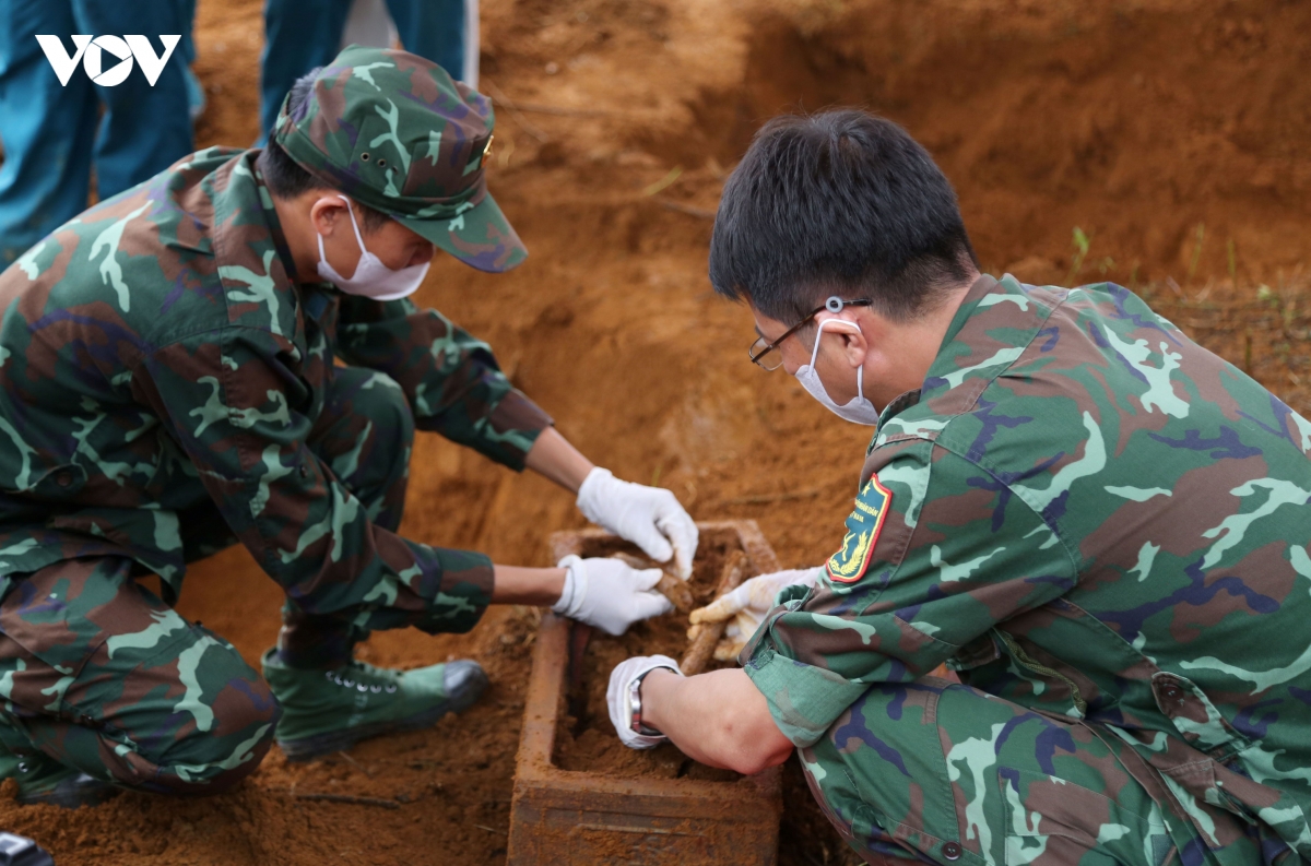 khai quat, quy tap 7 hai cot liet si chua xac dinh danh tinh tai lao cai hinh anh 2