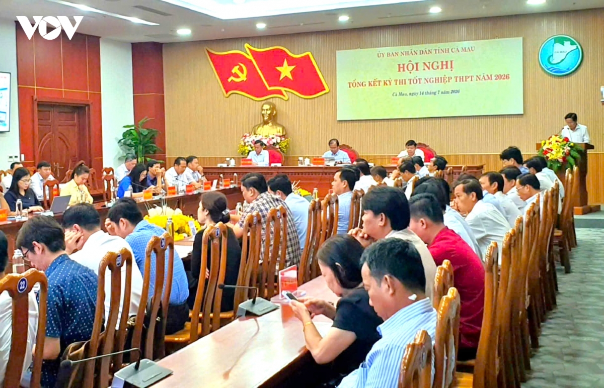 ve tieu cuc ky thi tot nghiep o ca mau Dang tin la tai khoan an danh hinh anh 1