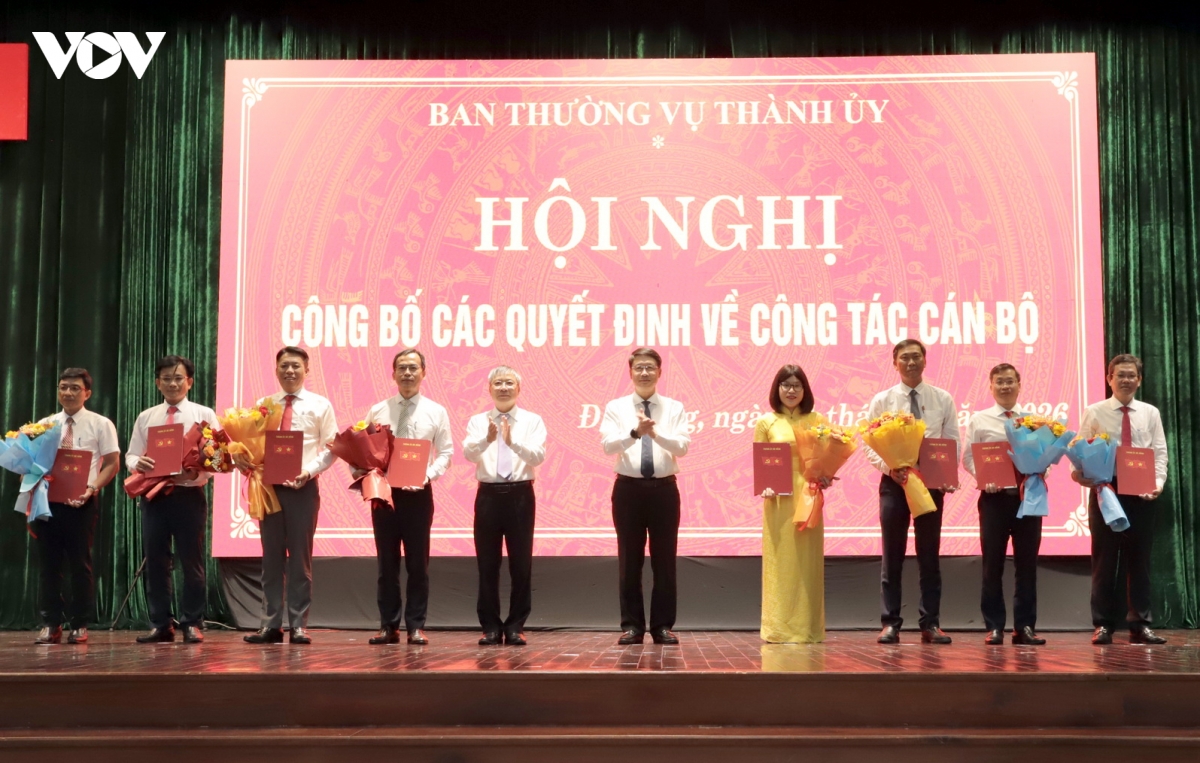 Đà Nẵng điều động, bổ nhiệm nhiều lãnh đạo sở, ngành địa phương