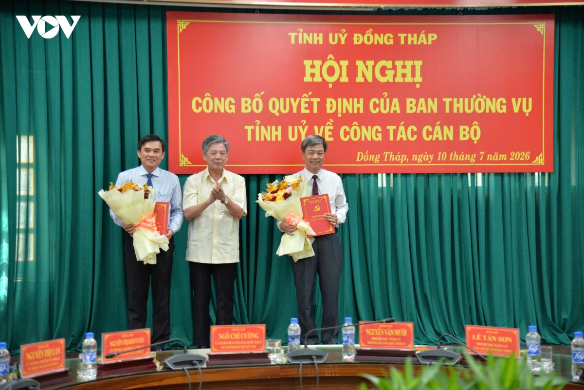 Ông Nguyễn Văn Mười giữ chức Bí thư Đảng ủy các cơ quan Đảng Đồng Tháp