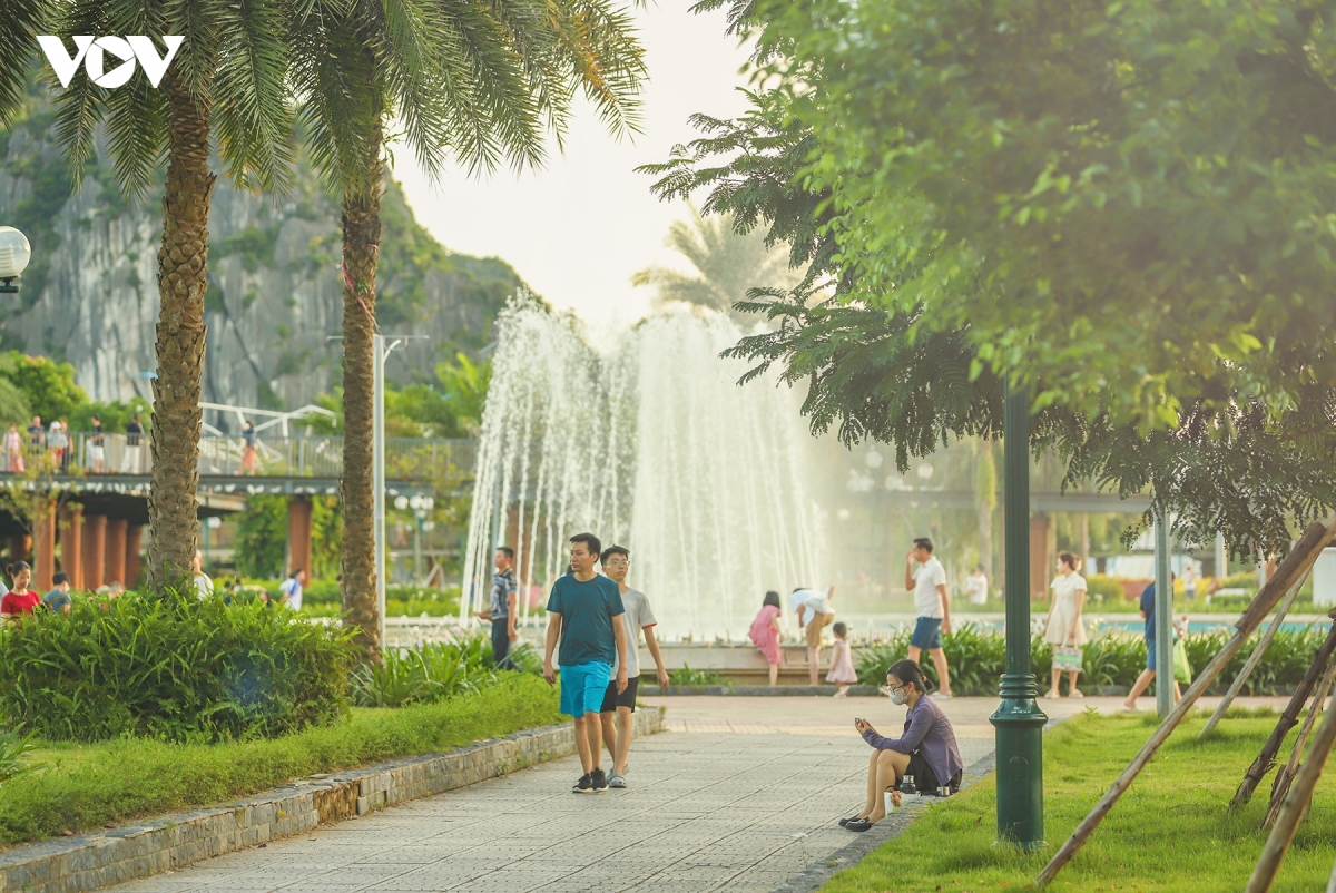 Dan bo cau 500 con bay rop cong vien hoa ha long hinh anh 14