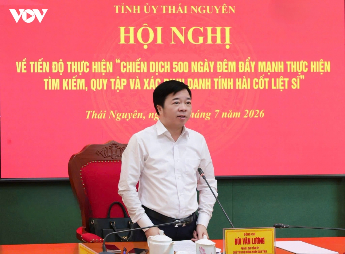 thai nguyen phan dau som hoan thanh viec lay mau hai cot liet si hinh anh 3