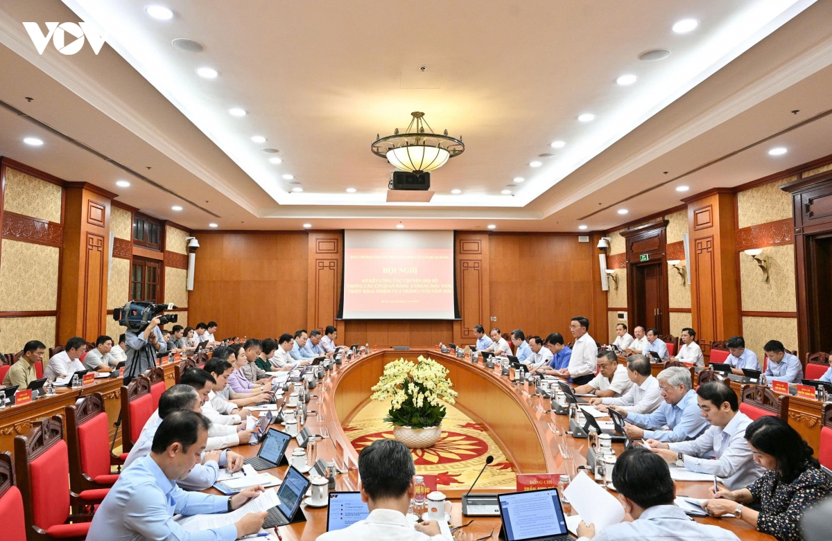 thuc day chuyen doi so thuc chat trong cac co quan Dang hinh anh 1