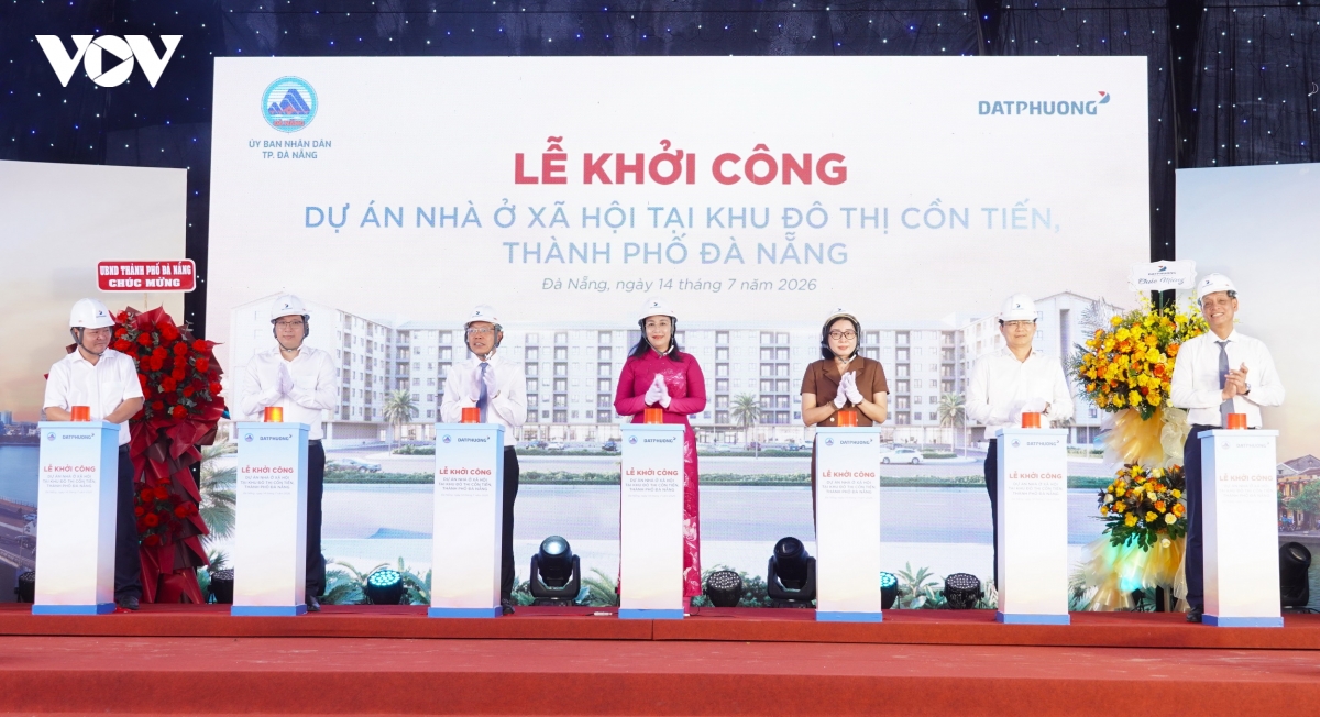Đà Nẵng khởi công dự án nhà ở xã hội 700 tỷ đồng, giải quyết chỗ ở gần 2.200 người