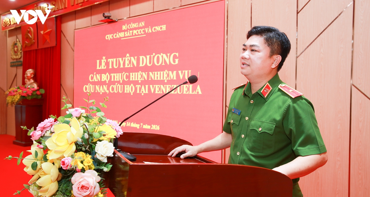 tuyen duong can bo, chien sy mang su mang nhan dao cao ca tu venezuela tro ve hinh anh 1