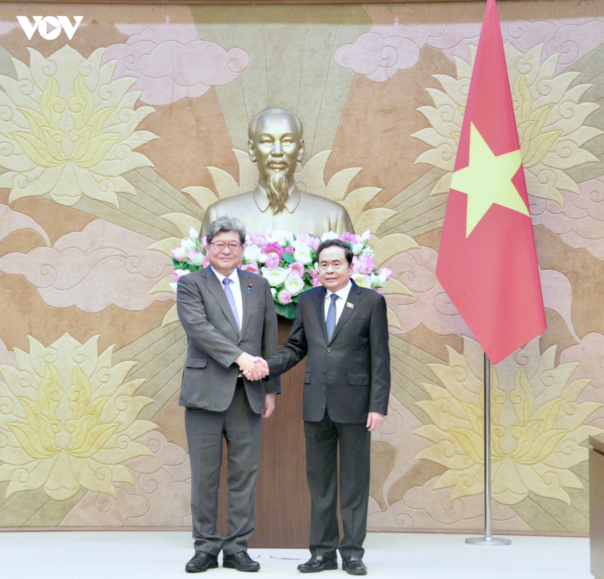 chu tich quoc hoi thuc day hop tac giua quoc hoi viet nam va nhat ban hinh anh 1