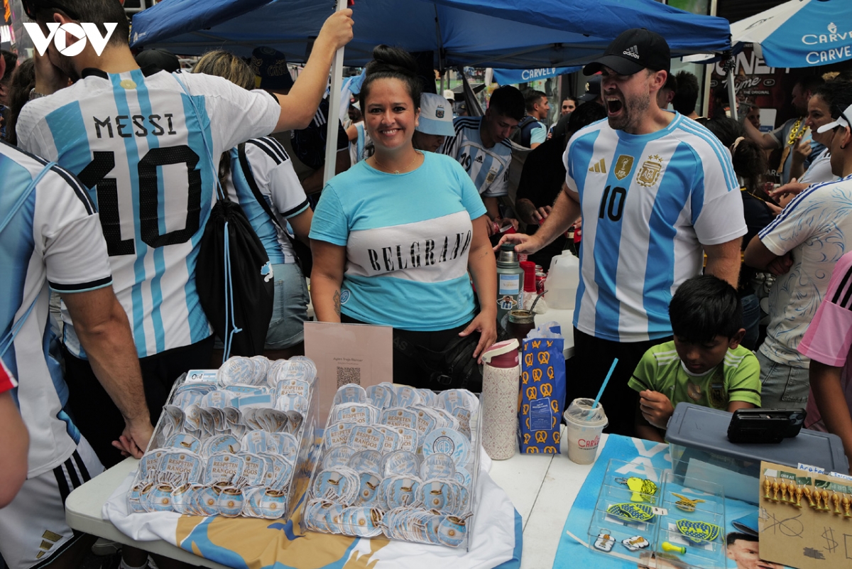 chung ket world cup sac mau argentina phu kin quang truong thoi dai o new york hinh anh 1