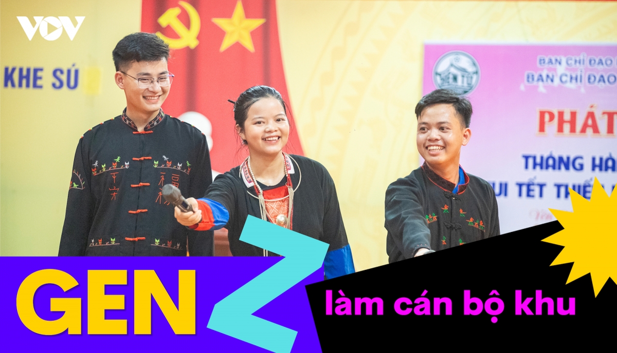 GenZ làm "cán bộ khu": Khi người trẻ mở đường
