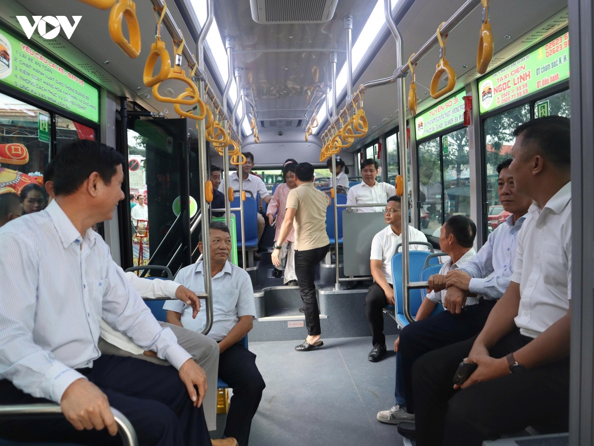 Đắk Lắk khai trương tuyến xe buýt điện đầu tiên dài 100 km