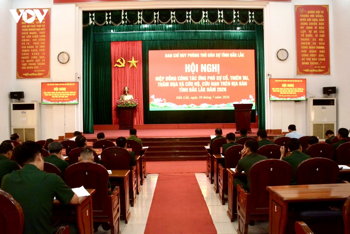 Dak lak san sang huy dong hon 24.000 nguoi ung pho thien tai hinh anh 1