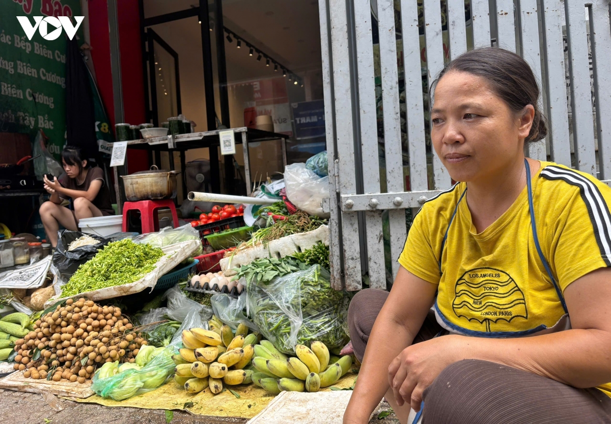 ha noi dep cho coc ngo pho thong thoang hon, nguoi dan loay hoay tim cho ban hang hinh anh 3