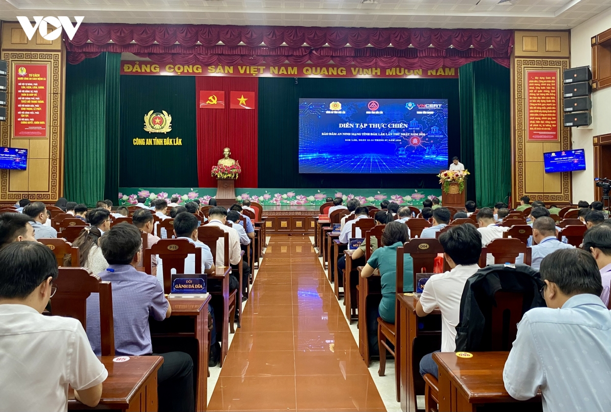 Dak lak dien tap thuc chien nang cao nang luc bao dam an ninh mang hinh anh 1
