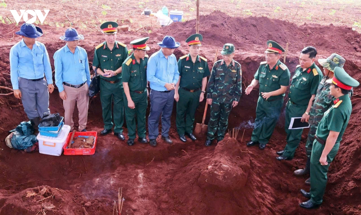 Phát hiện di vật, nghi có hài cốt liệt sĩ ở Đồng Nai