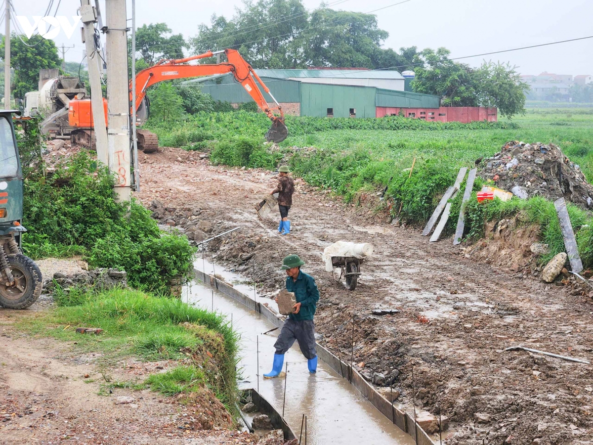 du an duong hon 24 ty dong thi cong i ach, nguoi dan o bac ninh di lai kho khan hinh anh 7