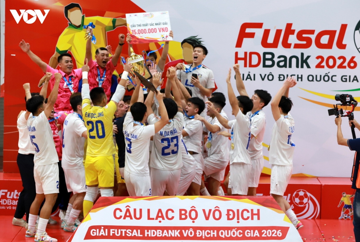 pho tong giam doc vov giai futsal hdbank vDqg 2026 da thanh cong tot dep hinh anh 1