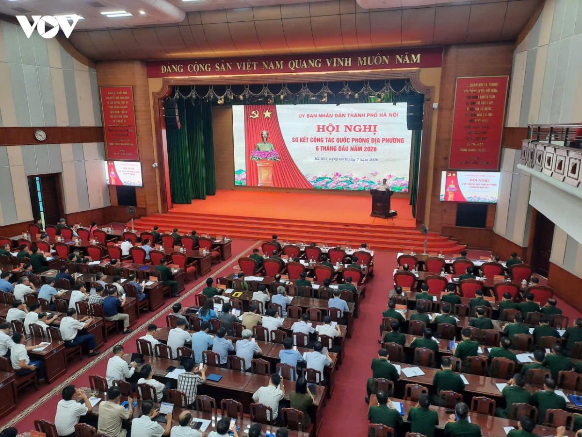 ha noi so ket cong tac quoc phong dia phuong 6 thang dau nam 2026 hinh anh 1