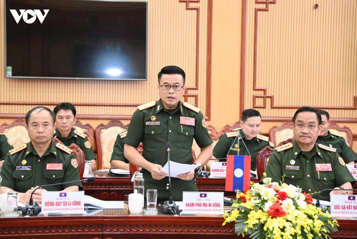 hoi nghi lien tich giua quan khu 2 voi cac don vi thuoc qDnd cac tinh bac lao hinh anh 4