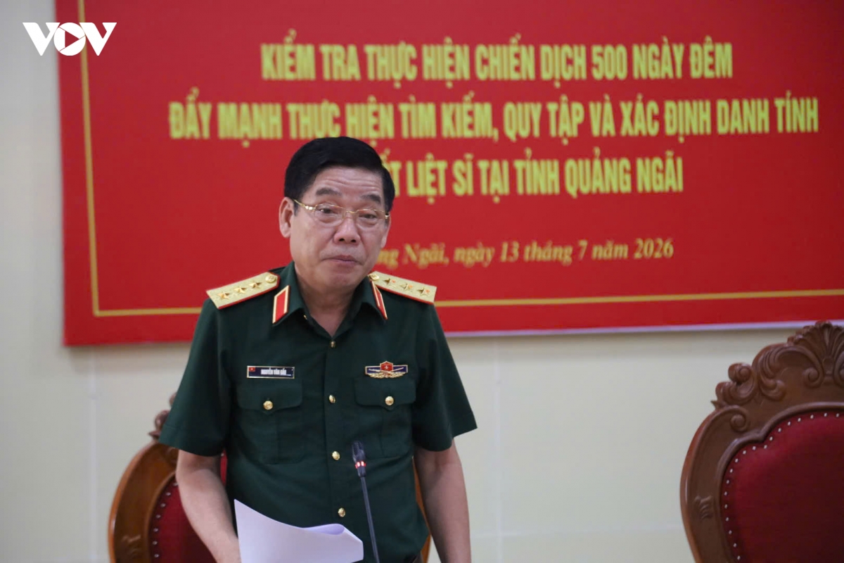 Khẩn trương rà soát, xác minh 6 khu vực nghi có hài cốt liệt sĩ tại Quảng Ngãi