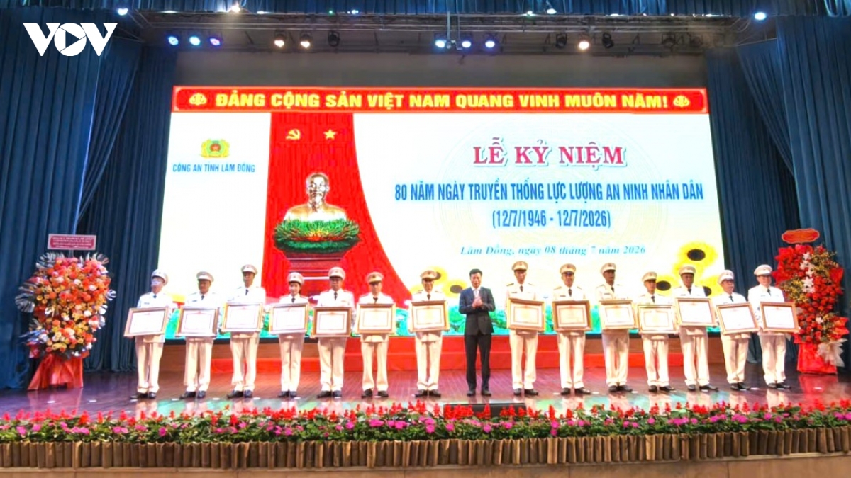 Lâm Đồng kỷ niệm 80 năm Ngày truyền thống lực lượng An ninh Nhân dân